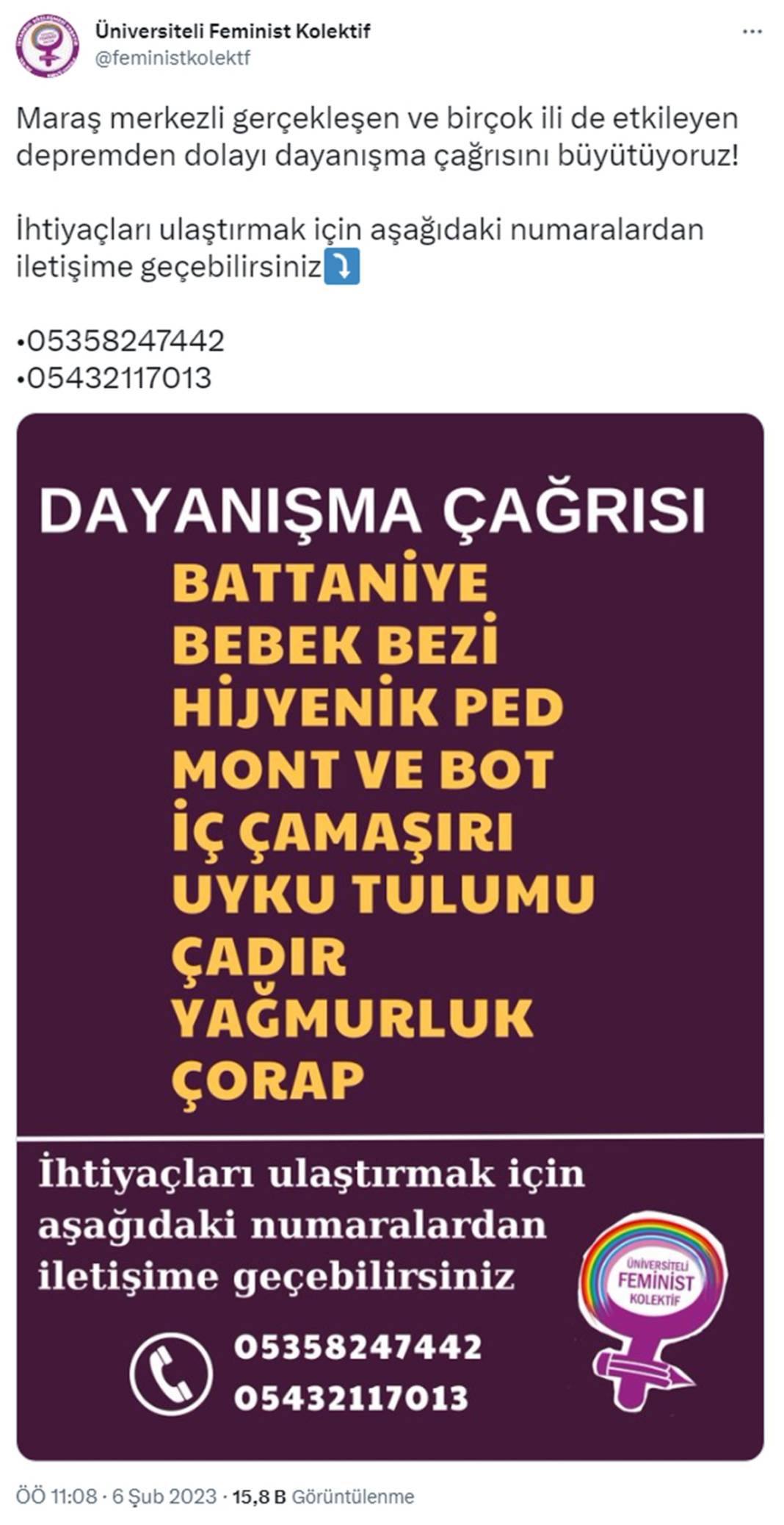 Deprem bölgesine yardım kampanyası başladı! İşte bölgede en çok ihtiyaç duyulan malzemeler ve yardım yapılacak adresler 25